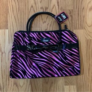 Snooki jersey shore brand zebra bag